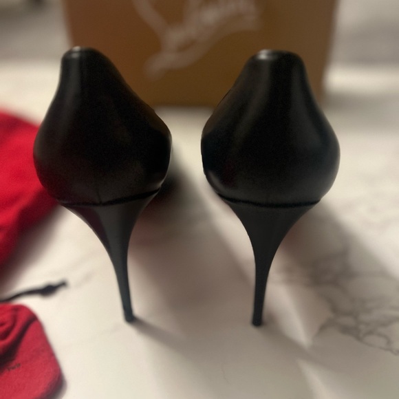 Black Christian Loubouton Heels! - Picture 2 of 6